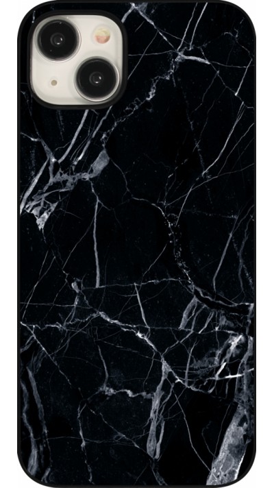 iPhone 15 Plus Case Hülle - Marble Black 01