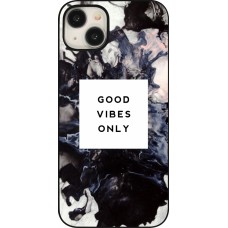 iPhone 15 Plus Case Hülle - Marble Good Vibes Only