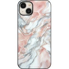 iPhone 15 Plus Case Hülle - Rosa Leuchtender Marmor
