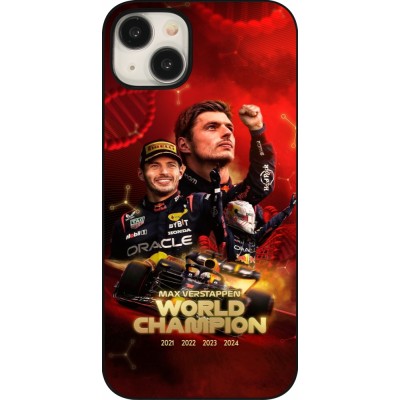 Coque iPhone 15 Plus - Max Verstappen Champion 2023