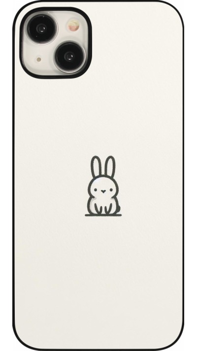 iPhone 15 Plus Case Hülle - Minimal Häschen Süße