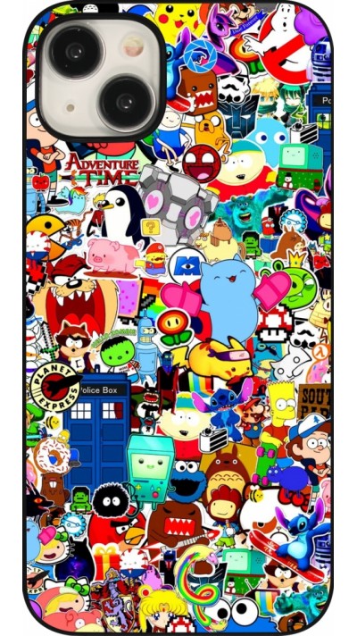 iPhone 15 Plus Case Hülle - Mixed cartoons