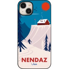 iPhone 15 Plus Case Hülle - Nendaz Cabane Ski