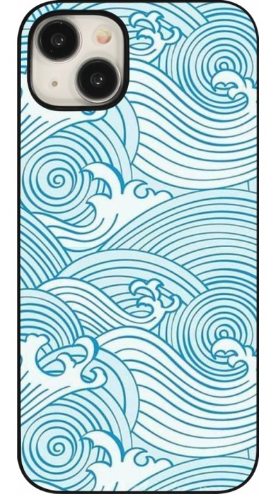 Coque iPhone 15 Plus - Ocean Waves