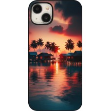 Coque iPhone 15 Plus - Paradis Maldives
