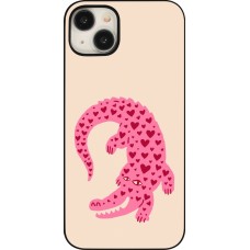 Coque iPhone 15 Plus - Pink crocodile 2026