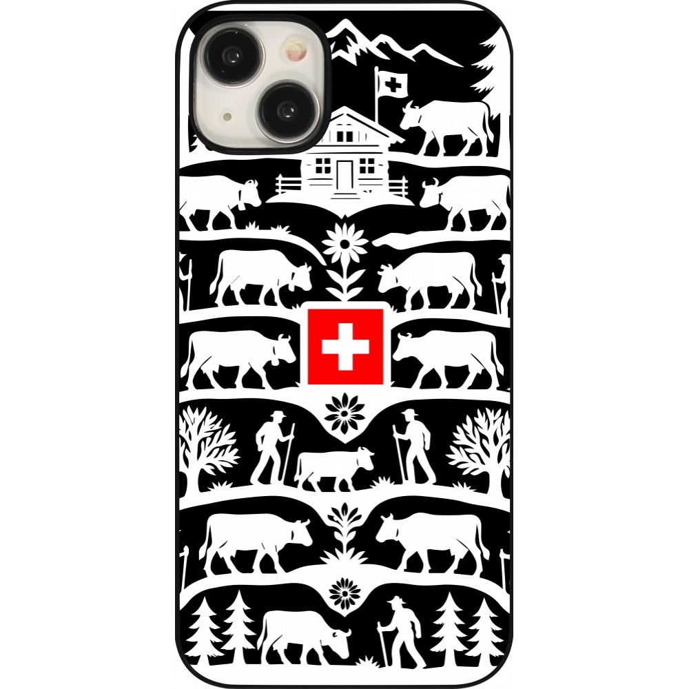 iPhone 15 Plus Case Hülle - Poya Schweiz 3 schwarz