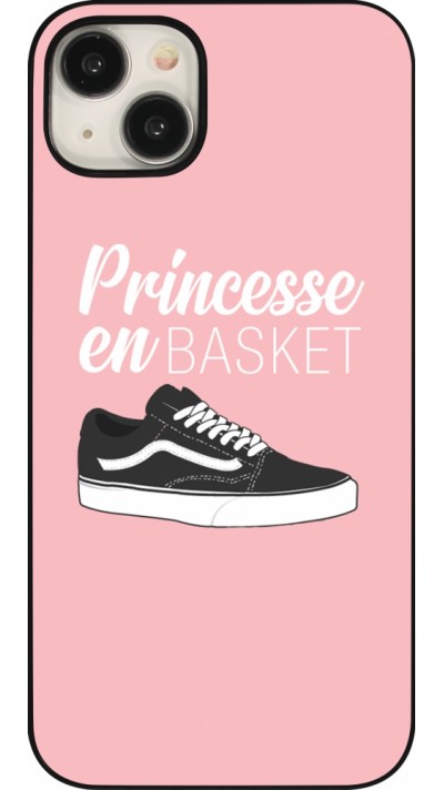 Coque iPhone 15 Plus - princesse en basket