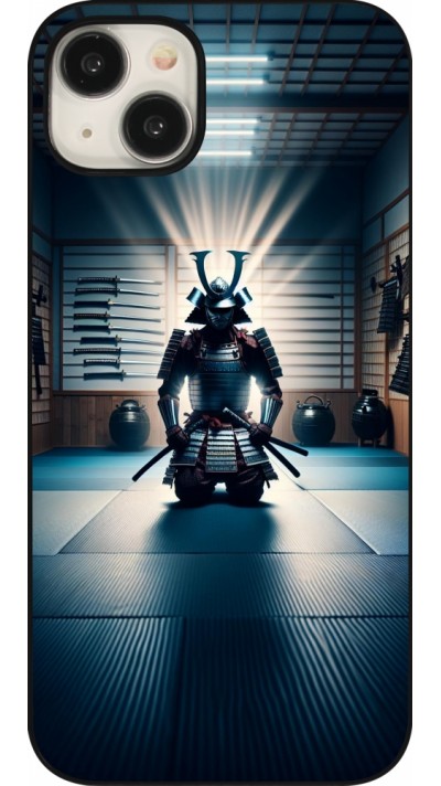 iPhone 15 Plus Case Hülle - Samurai im Gebet