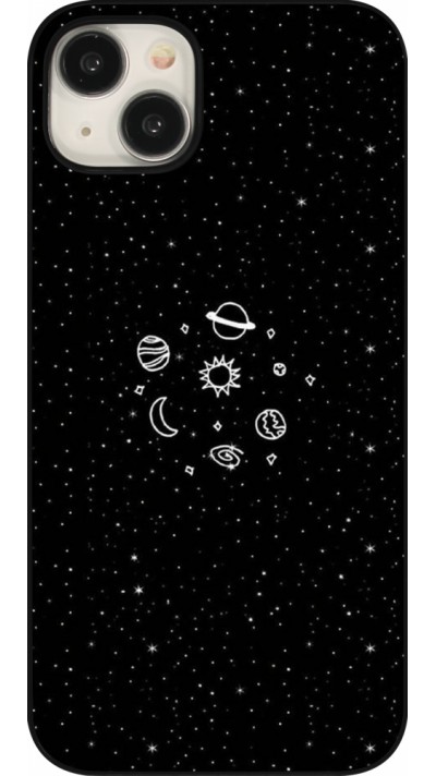 iPhone 15 Plus Case Hülle - Space Doodle