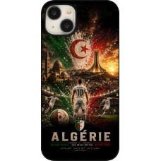 Coque iPhone 15 Plus - Football Algérie splash 2026