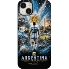 Coque iPhone 15 Plus - Football Argentine splash 2026
