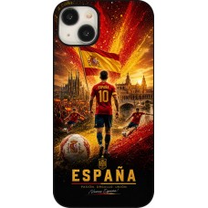 Coque iPhone 15 Plus - Football Espagne splash 2026