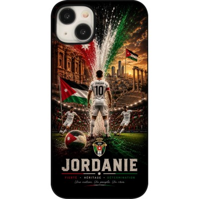 iPhone 15 Plus Case Hülle - Fussball Jordanien splash 2026