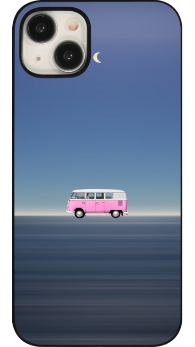 Coque iPhone 15 Plus - Spring 23 pink bus