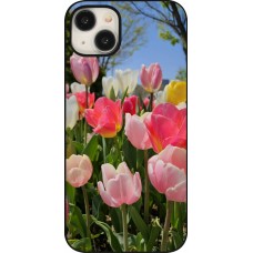 Coque iPhone 15 Plus - Tulips Spring 2026