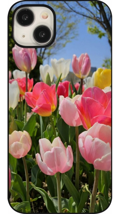 Coque iPhone 15 Plus - Tulips 2026