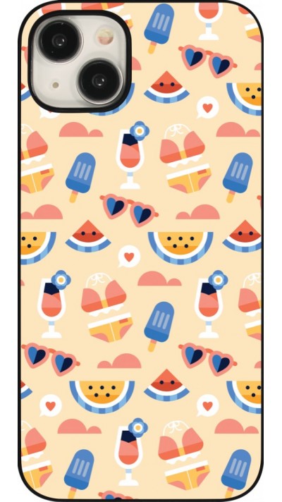 iPhone 15 Plus Case Hülle - Pattern Summer 2026
