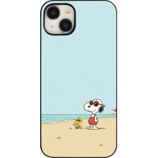iPhone 15 Plus Case Hülle - Snoopy on the beach Summer 2026