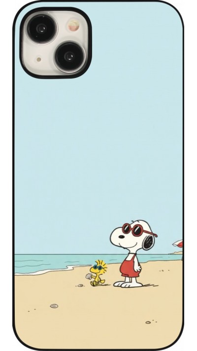 iPhone 15 Plus Case Hülle - Snoopy on the beach Summer 2026