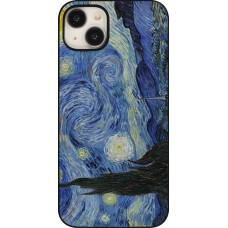 Coque iPhone 15 Plus - Tableau art - La Nuit étoilée - Van Gogh