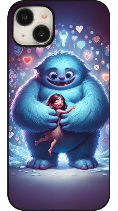 Coque iPhone 15 Plus - Valentine 2024 Fluffy Love