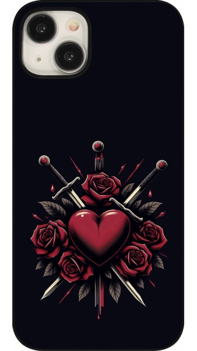 Coque iPhone 15 Plus - Valentine 2024 gothic love