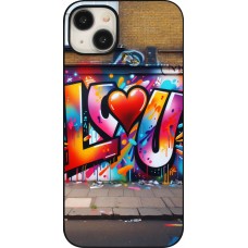 iPhone 15 Plus Case Hülle - Valentin 2025 Liebe U Tag