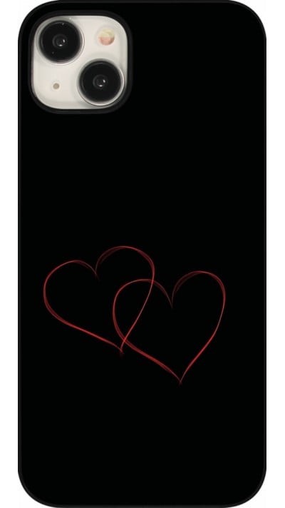 Coque iPhone 15 Plus - Valentine 2023 attached heart