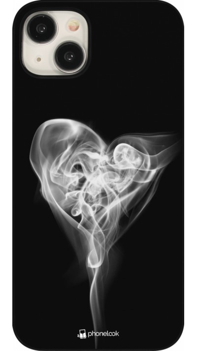 Coque iPhone 15 Plus - Valentine 2022 Black Smoke