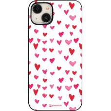 iPhone 15 Plus Case Hülle - Valentine 2022 Many pink hearts