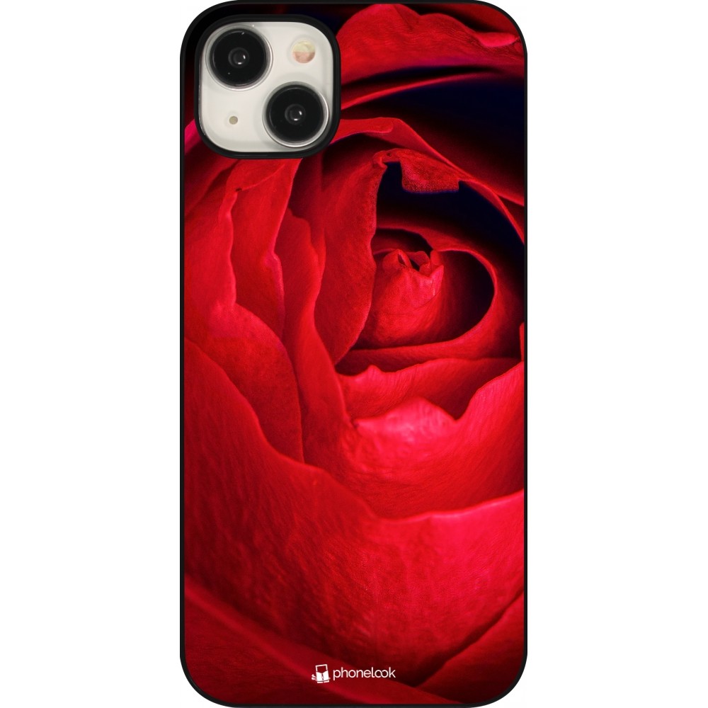 iPhone 15 Plus Case Hülle - Valentine 2022 Rose