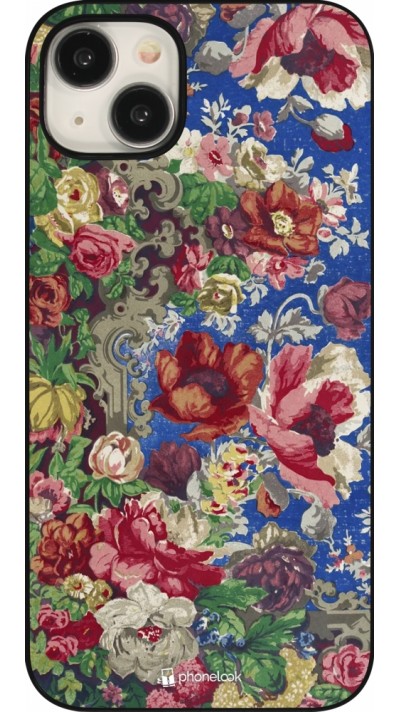 iPhone 15 Plus Case Hülle - Vintage Art Flowers