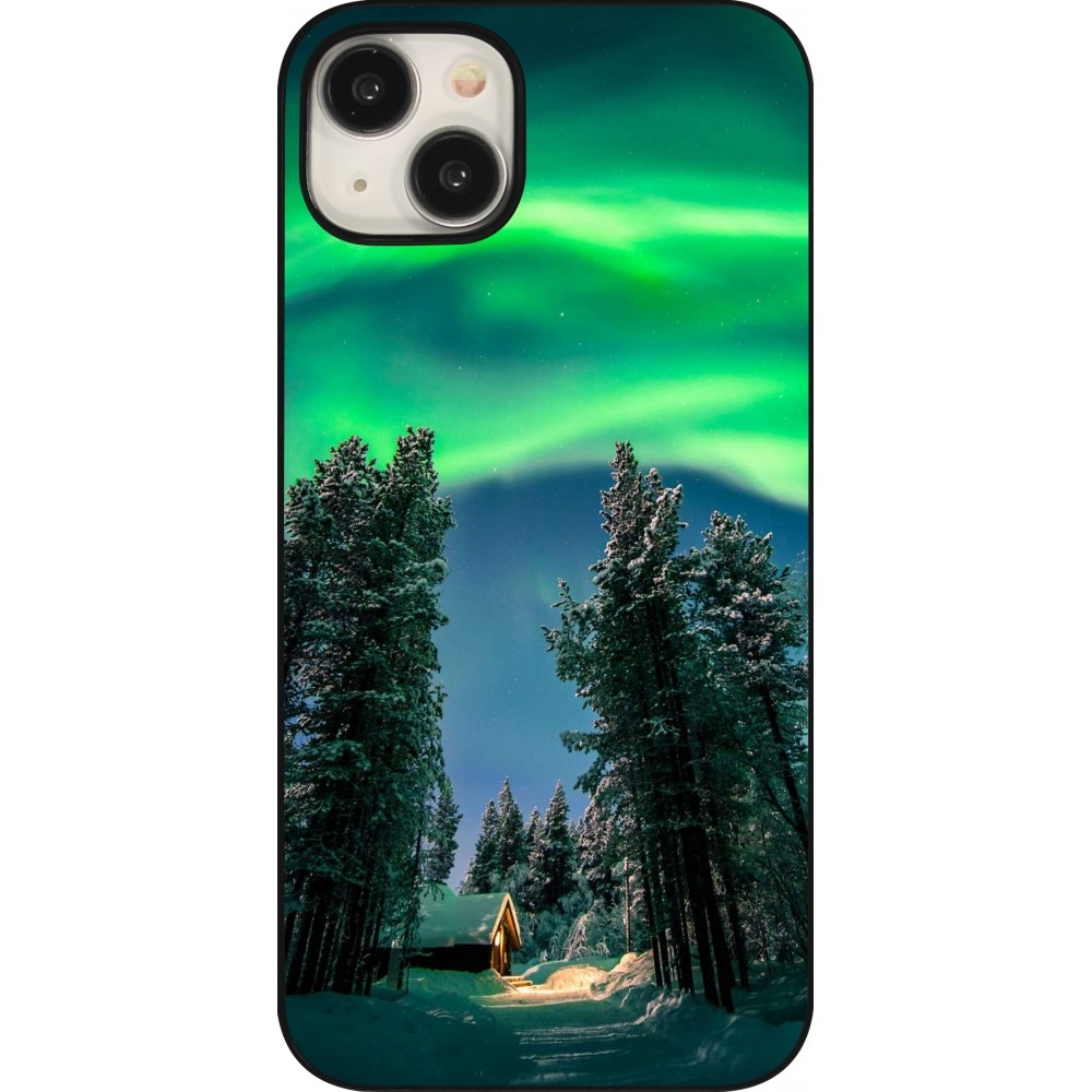 Coque iPhone 15 Plus - Winter 22 Northern Lights