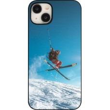 Coque iPhone 15 Plus - Winter 22 Ski Jump
