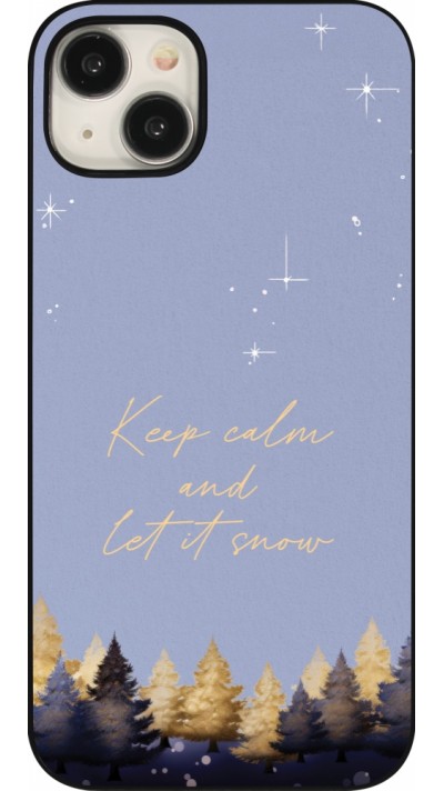 iPhone 15 Plus Case Hülle - Winter 25 Winter illustration of trees