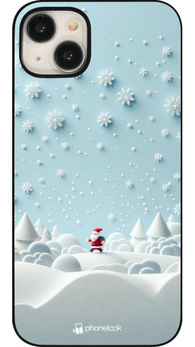 Coque iPhone 15 Plus - Noël 2023 Petit Père Flocon