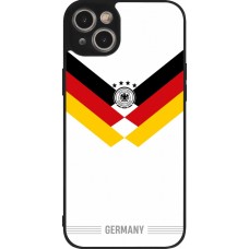 iPhone 15 Plus Case Hülle - Silikon schwarz Deutschland 2026 personalisierbares Fussballtrikot