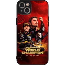 iPhone 15 Plus Case Hülle - Silikon schwarz Max Verstappen Champion 2023