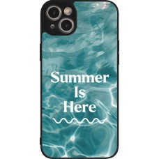 iPhone 15 Plus Case Hülle - Silikon schwarz Summer 2025 Summer is here