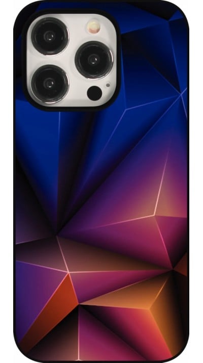 iPhone 15 Pro Case Hülle - Abstract Triangles 