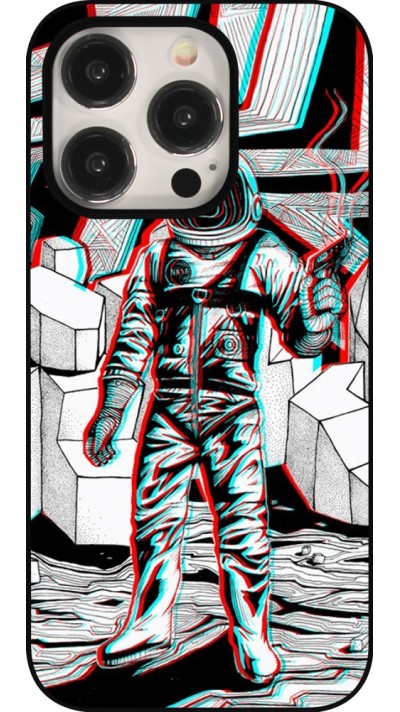 Coque iPhone 15 Pro - Anaglyph Astronaut