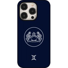 Coque iPhone 15 Pro - Astrologie Gémeaux