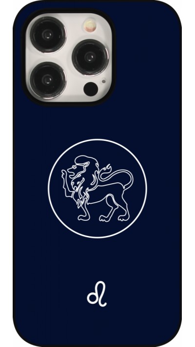 Coque iPhone 15 Pro - Astrologie Lion
