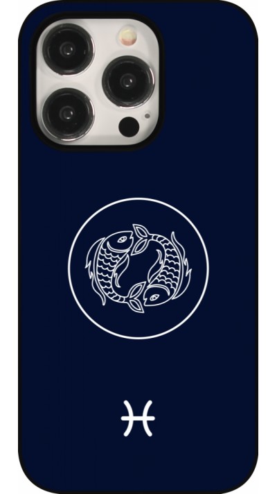 Coque iPhone 15 Pro - Astrologie Poissons