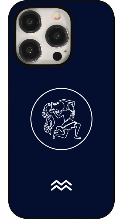 Coque iPhone 15 Pro - Astrologie Verseau