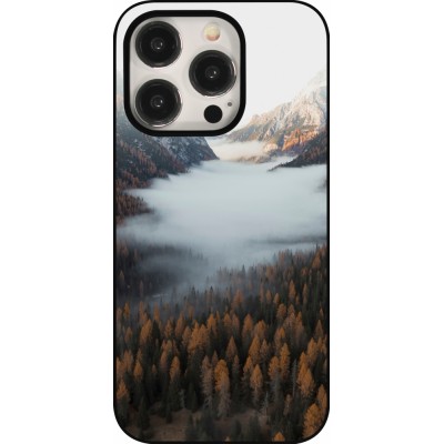 iPhone 15 Pro Case Hülle - Autumn 22 forest lanscape