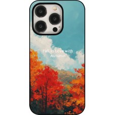 iPhone 15 Pro Case Hülle - Autumn 25 Fall in love