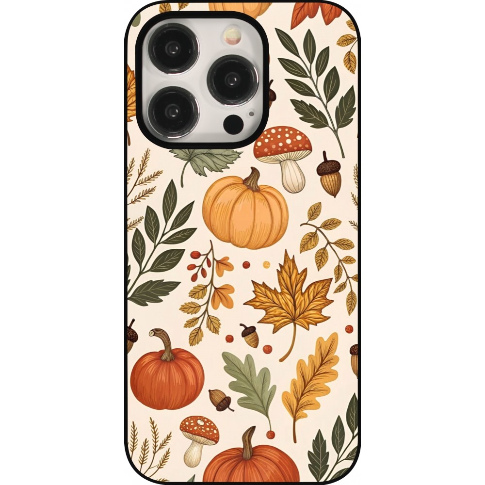 iPhone 15 Pro Case Hülle - Autumn 25 Autumn pattern