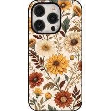 iPhone 15 Pro Case Hülle - Autumn 25 Flower pattern